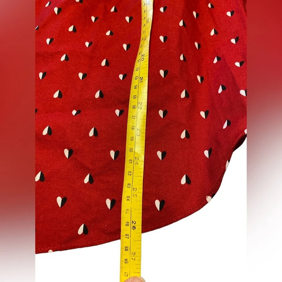 Charter Club Ruffle Trim Button Down Shirt - Picture 9 of 9